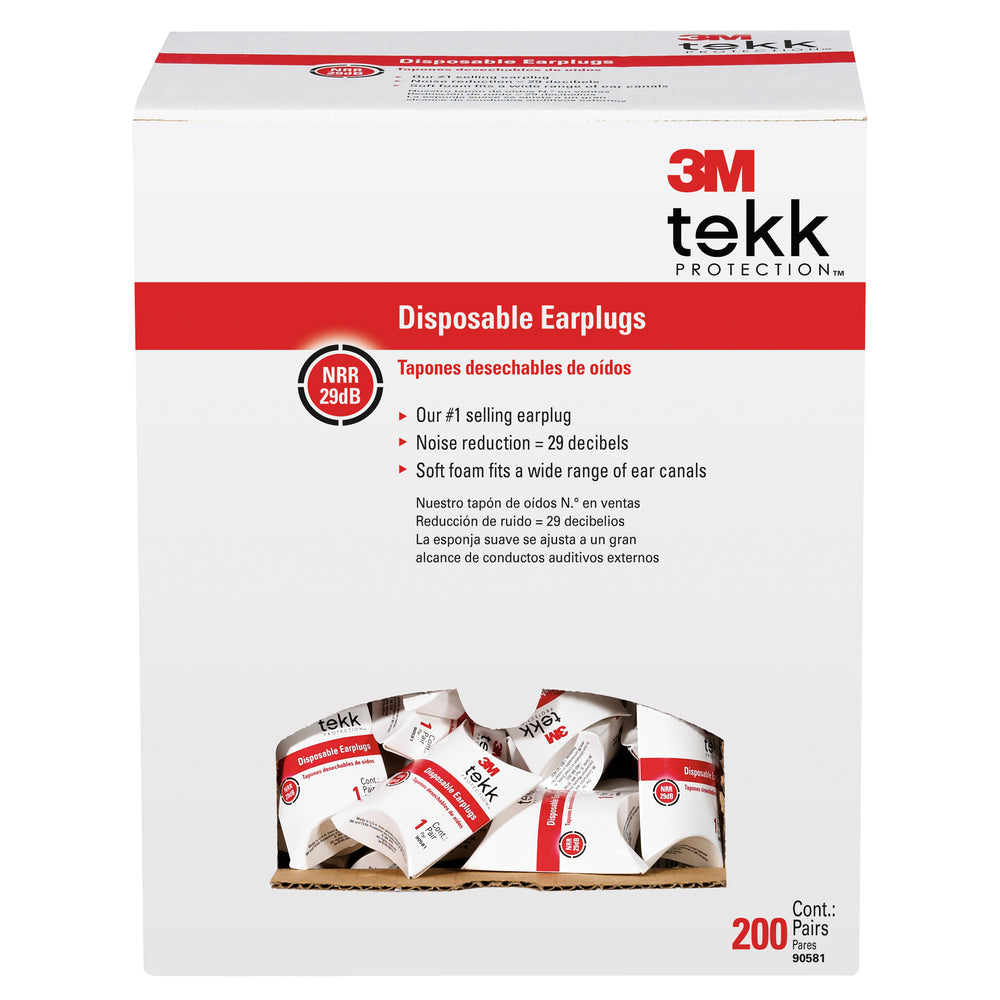 Peltor Disposable Foam Plugs 200-dsp