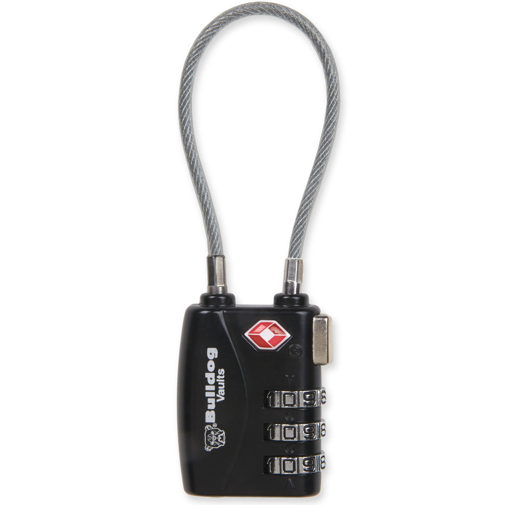 Bulldog Tsa Lock W-steel Cable