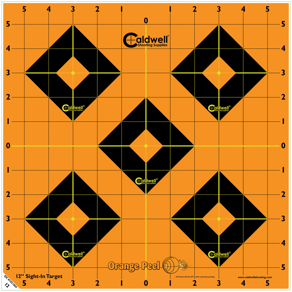 Caldwell Ornge Peel Sight-in 12