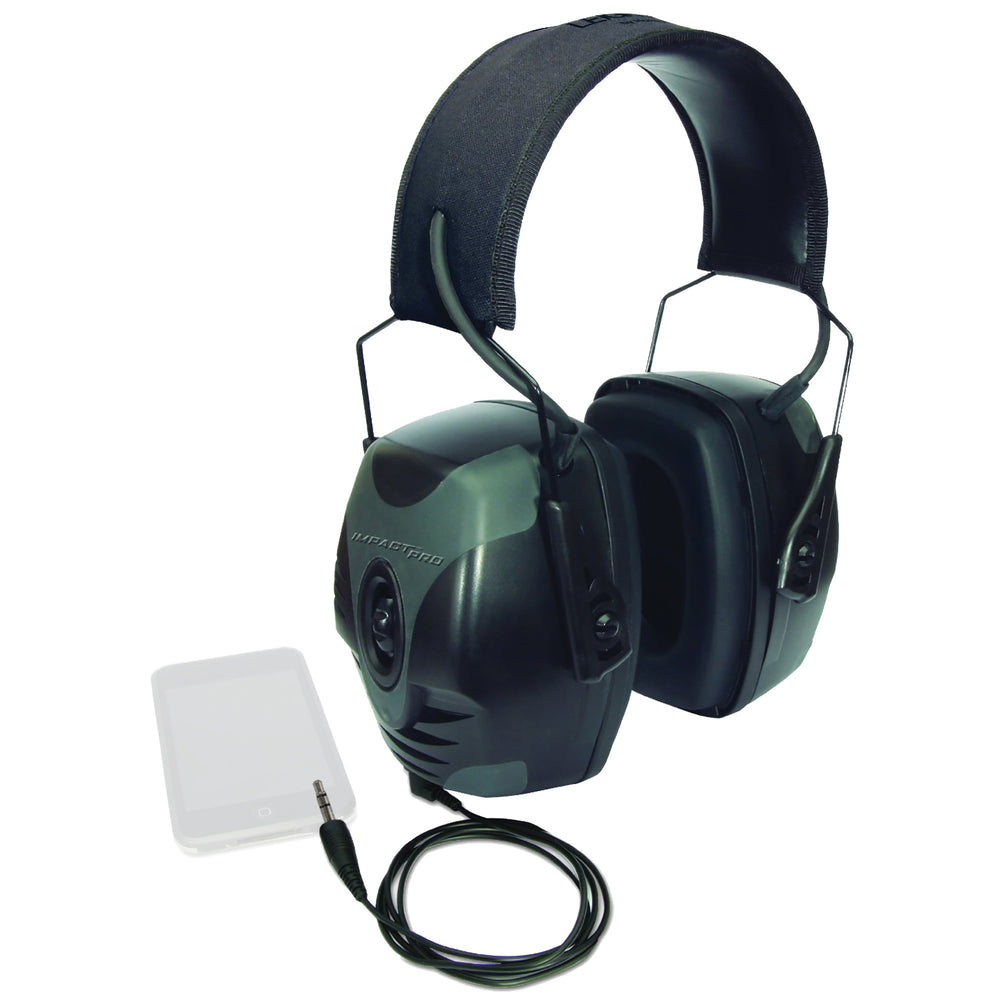 H-l Impact Pro Elect Muff Nrr30 Blk