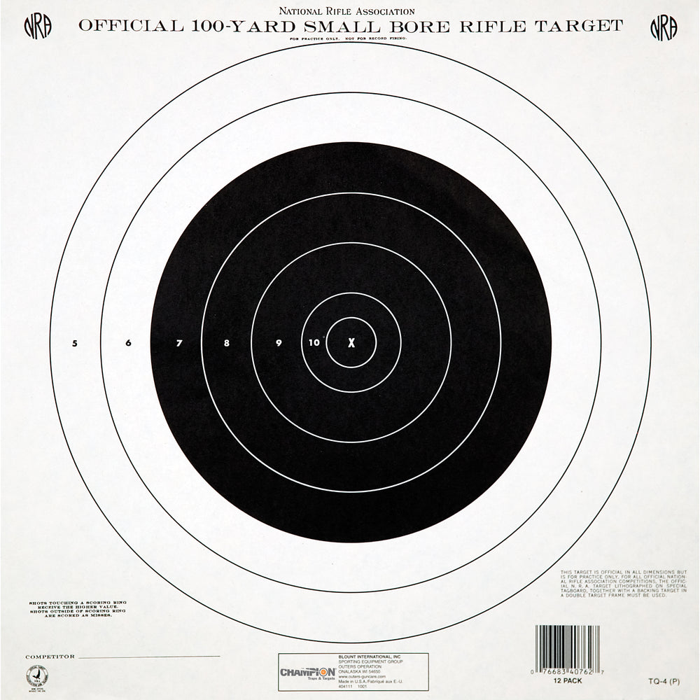 Champion Nra Gtq4 100yd S-b T-q 12pk