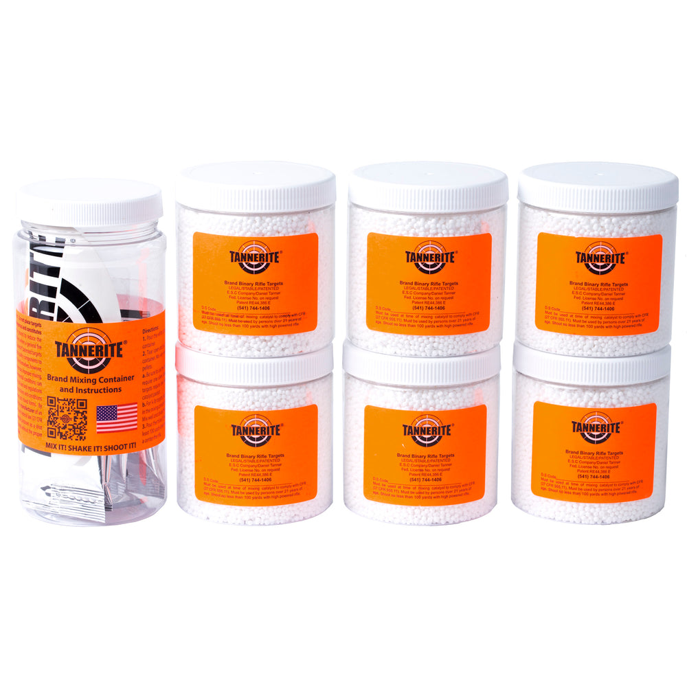 Tannerite Strt Kit 6-1-2lb Trgts