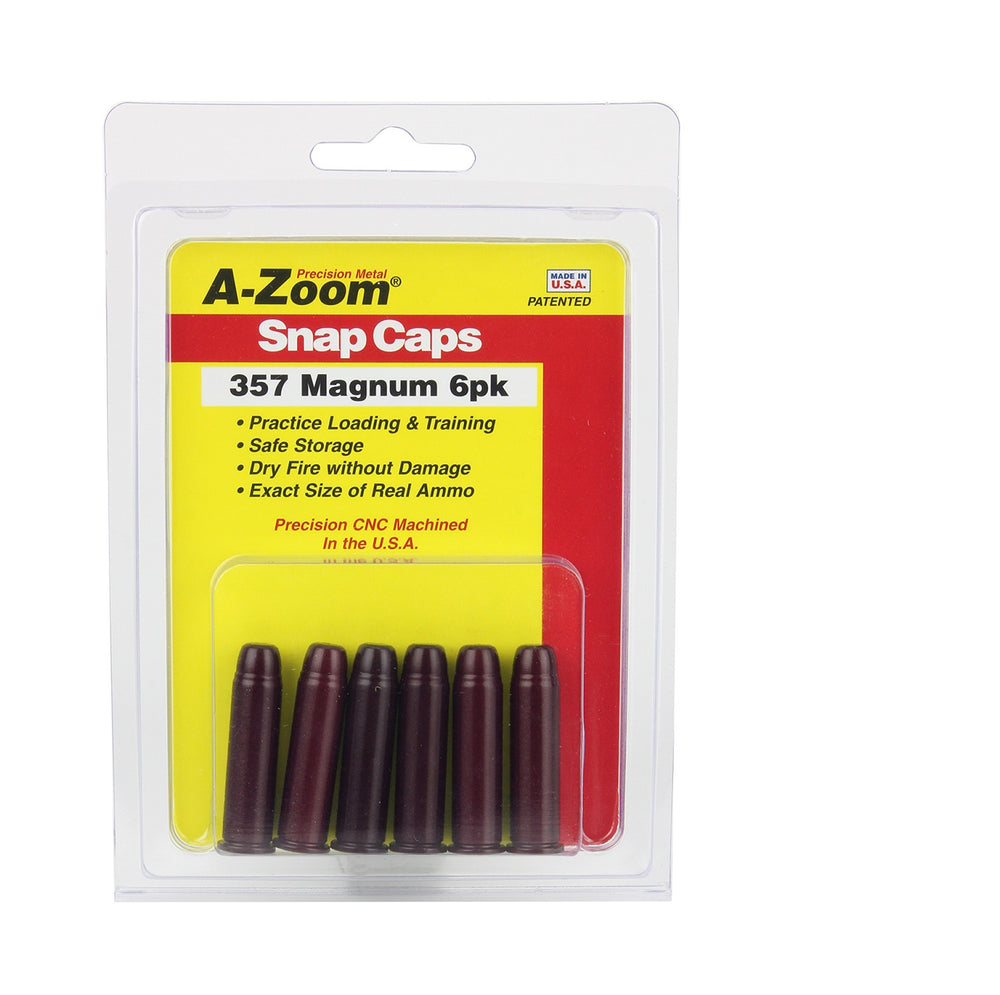 A-ZOOM 9MM LUGER Snap Cap BLUE 10PK