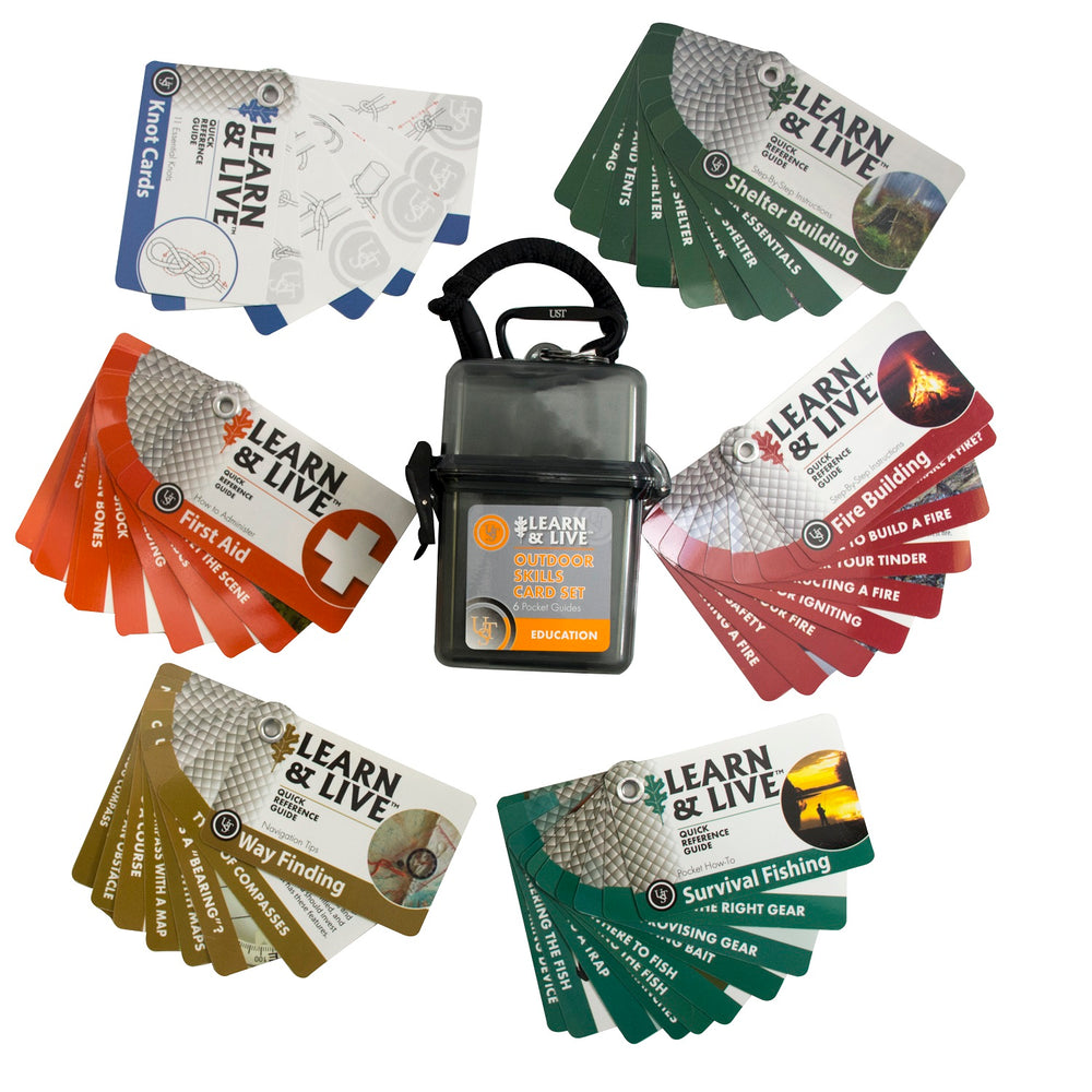 UST Learn and Live Cards - Outdoor Skills Set