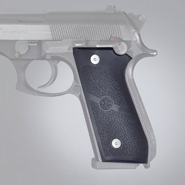 Hogue Taurus PT99 Rubber Grip Panels Black