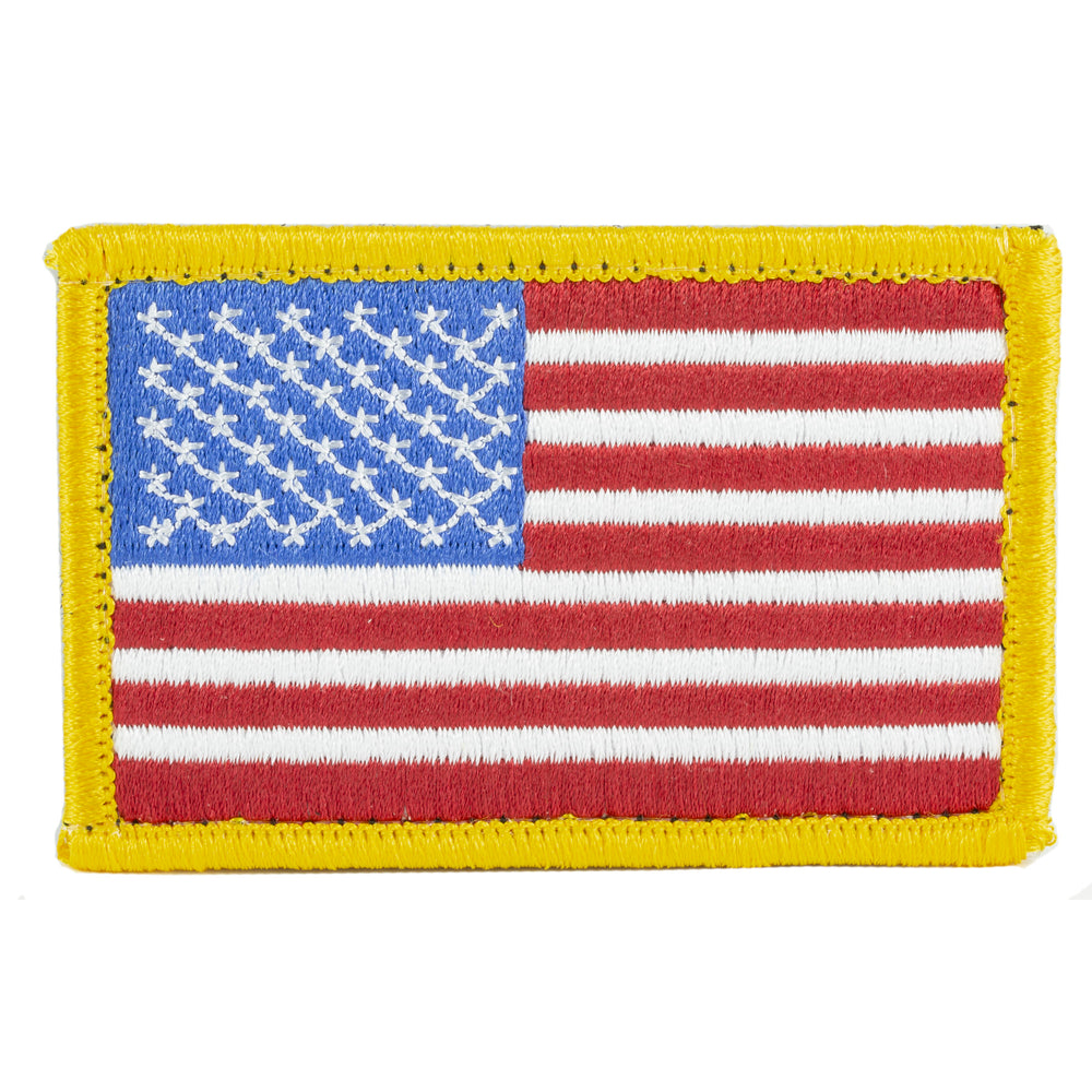 Bh Patch American Flag W-h&l R-w-b