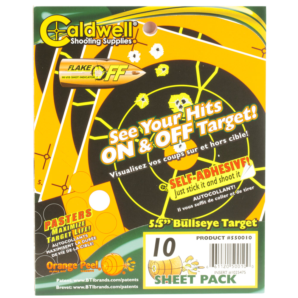 Caldwell Ornge Peel Bulls-eye 5.5