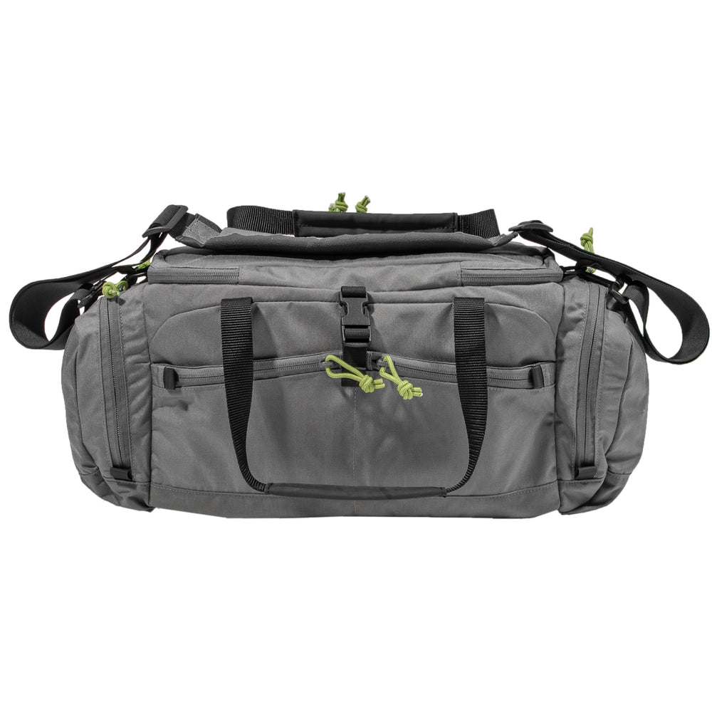Ggg Range Bag Grey W/lime Green Zip