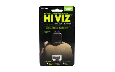 Hiviz S&w Rev W-dx Style Frnt Red