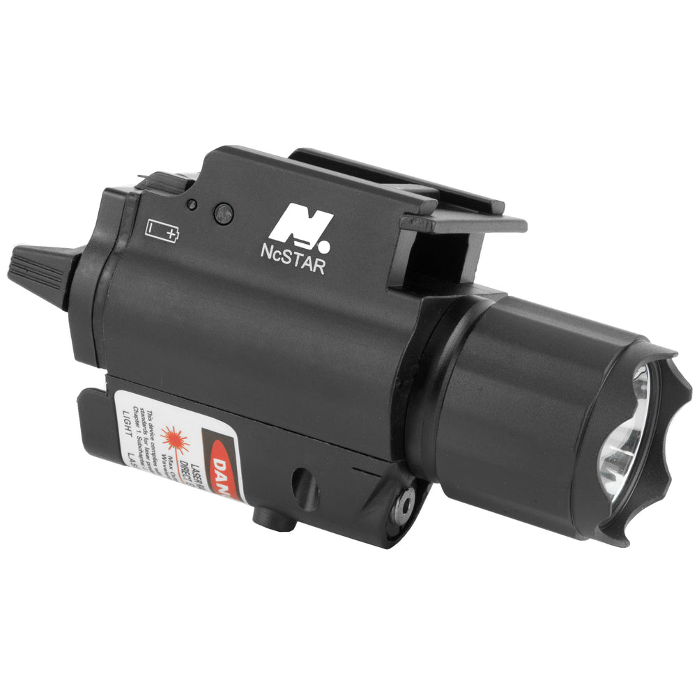 Ncstar 200l Flashlight W- Red Laser