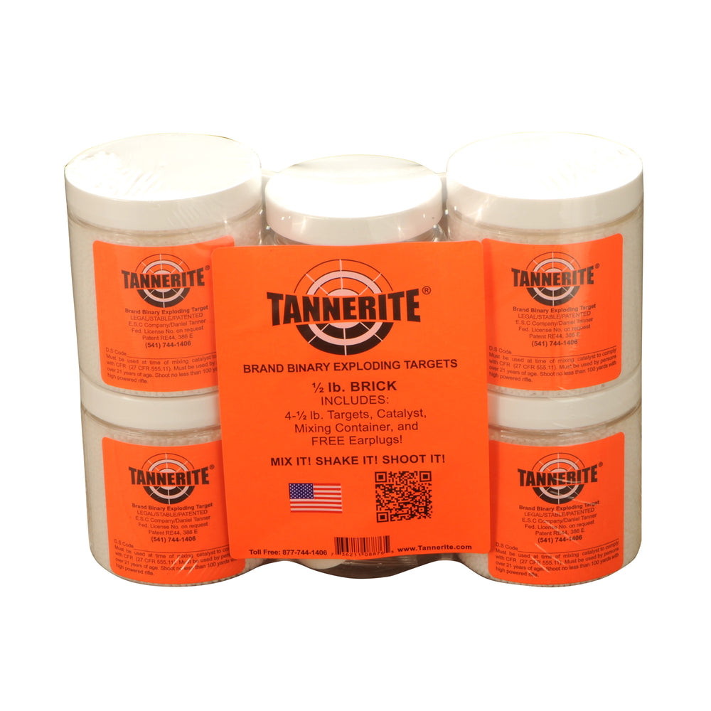 Tannerite Half Brick 1-2lb Trgt 4-pk