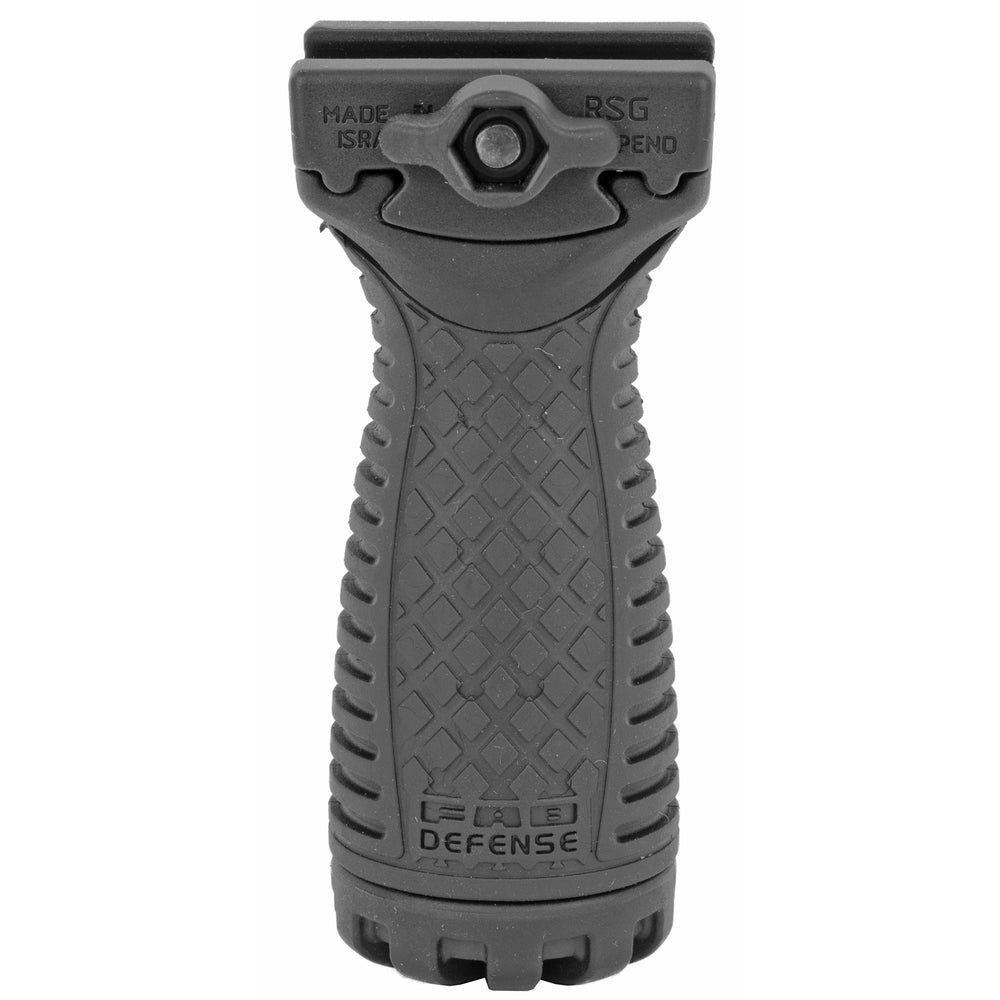 Fab Def Rubberized Stout Grip Blk