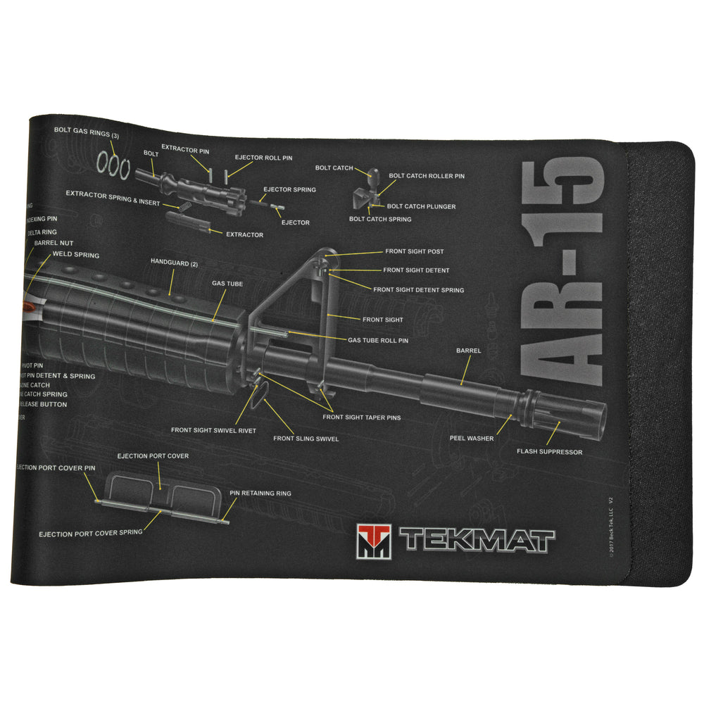 Tekmat Cutaway Rifle Mat Ar15 Blk