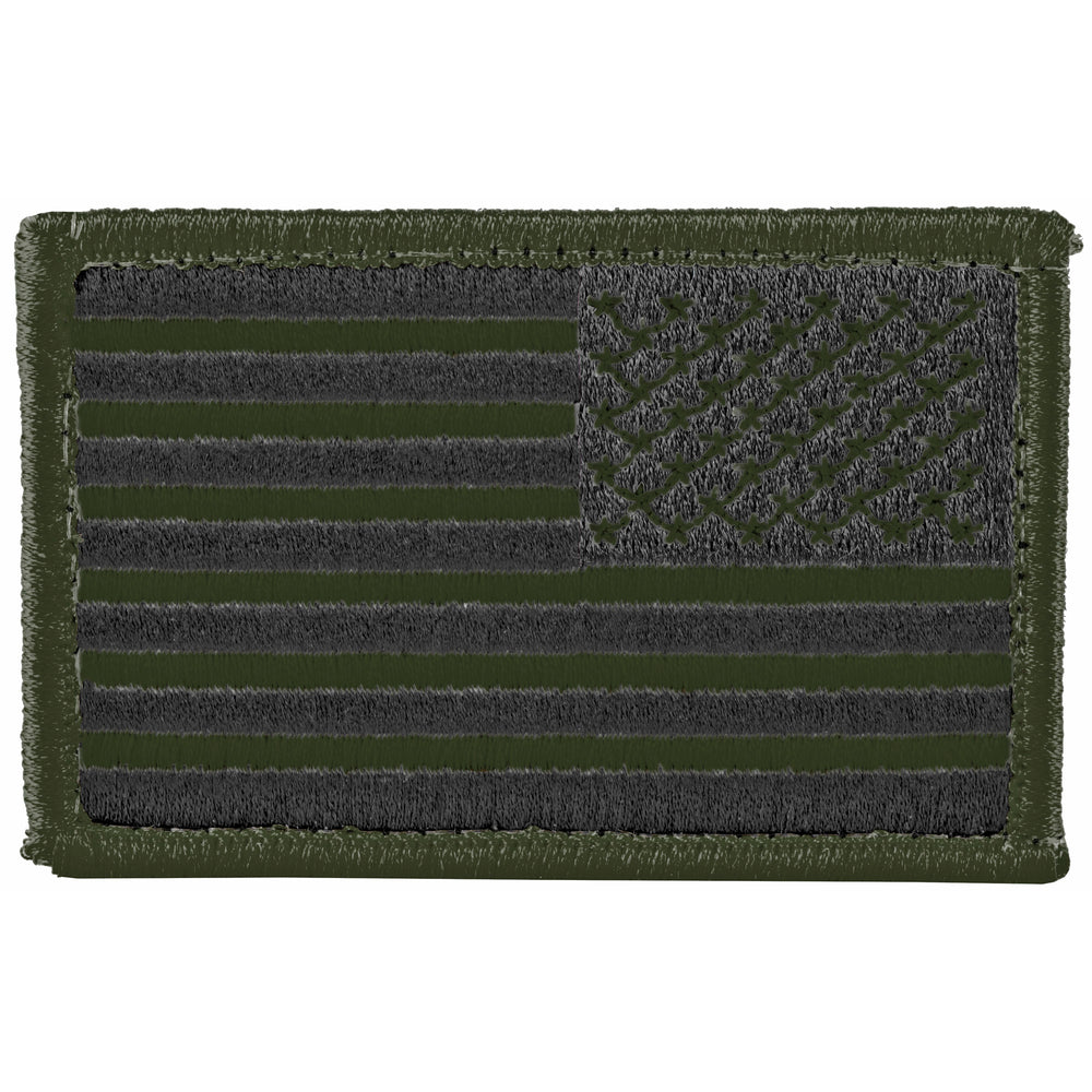 Bh Patch American Flag Rvrsd Od-blk