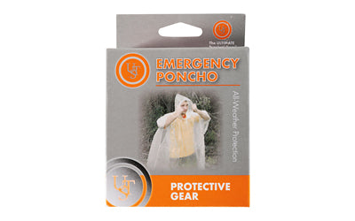 Ust Emergency Poncho Clear