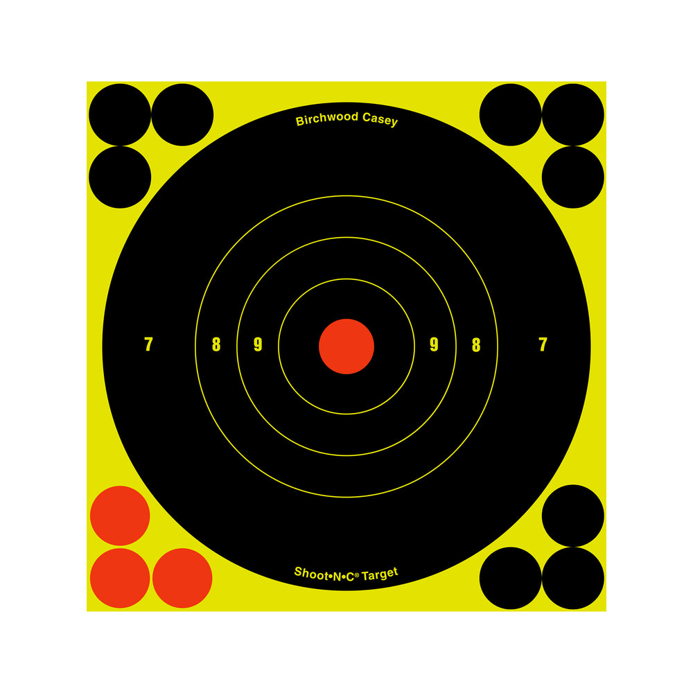 B-c Sht-n-c Rnd Bullseye Tgt 12-6