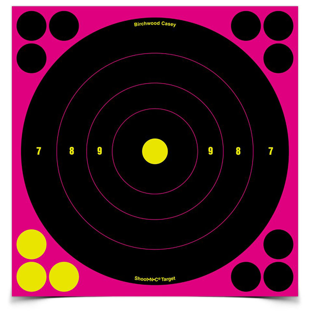 B-c Sht-n-c Bullseye Tgt Pink 6-8