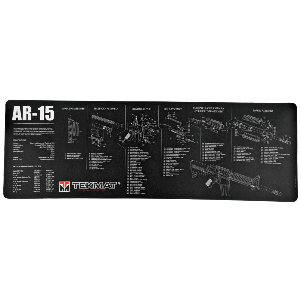 Tekmat Rifle Mat Ar15 Blk