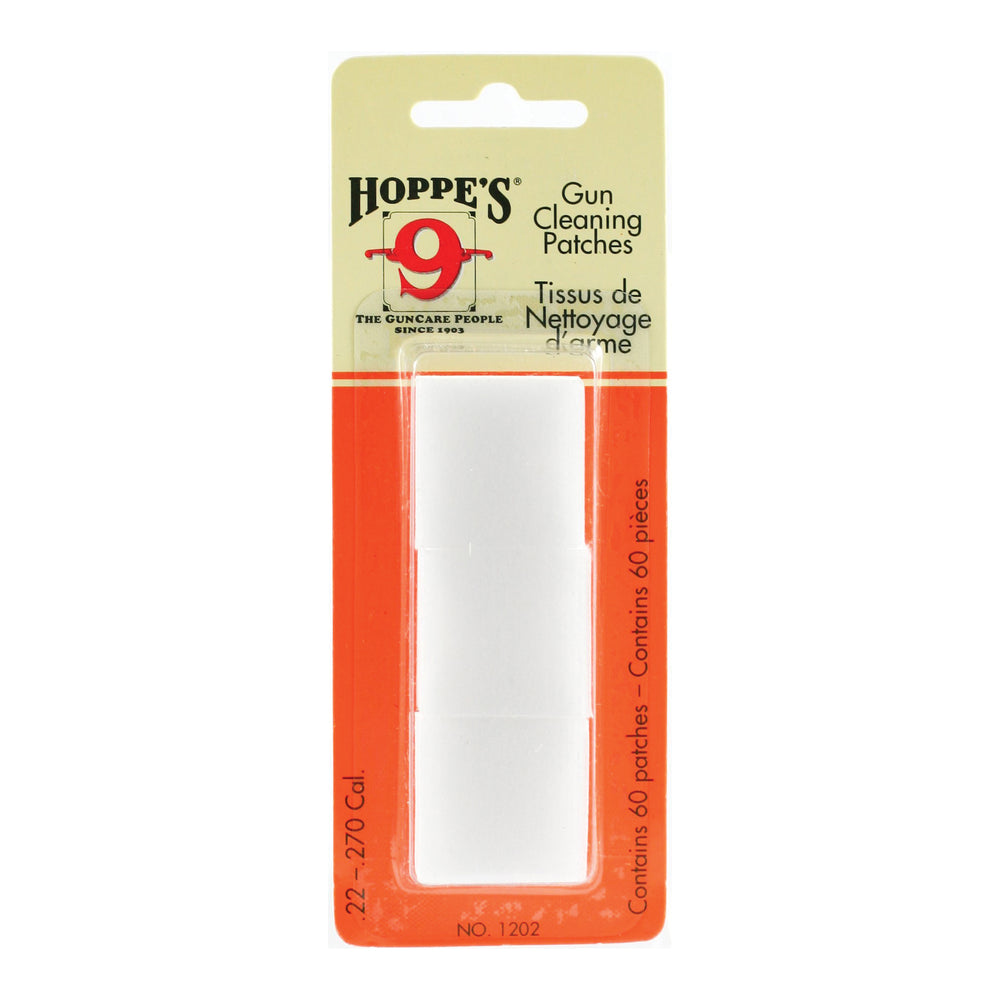 Hoppes Clng Patch 16-12ga 25/bag