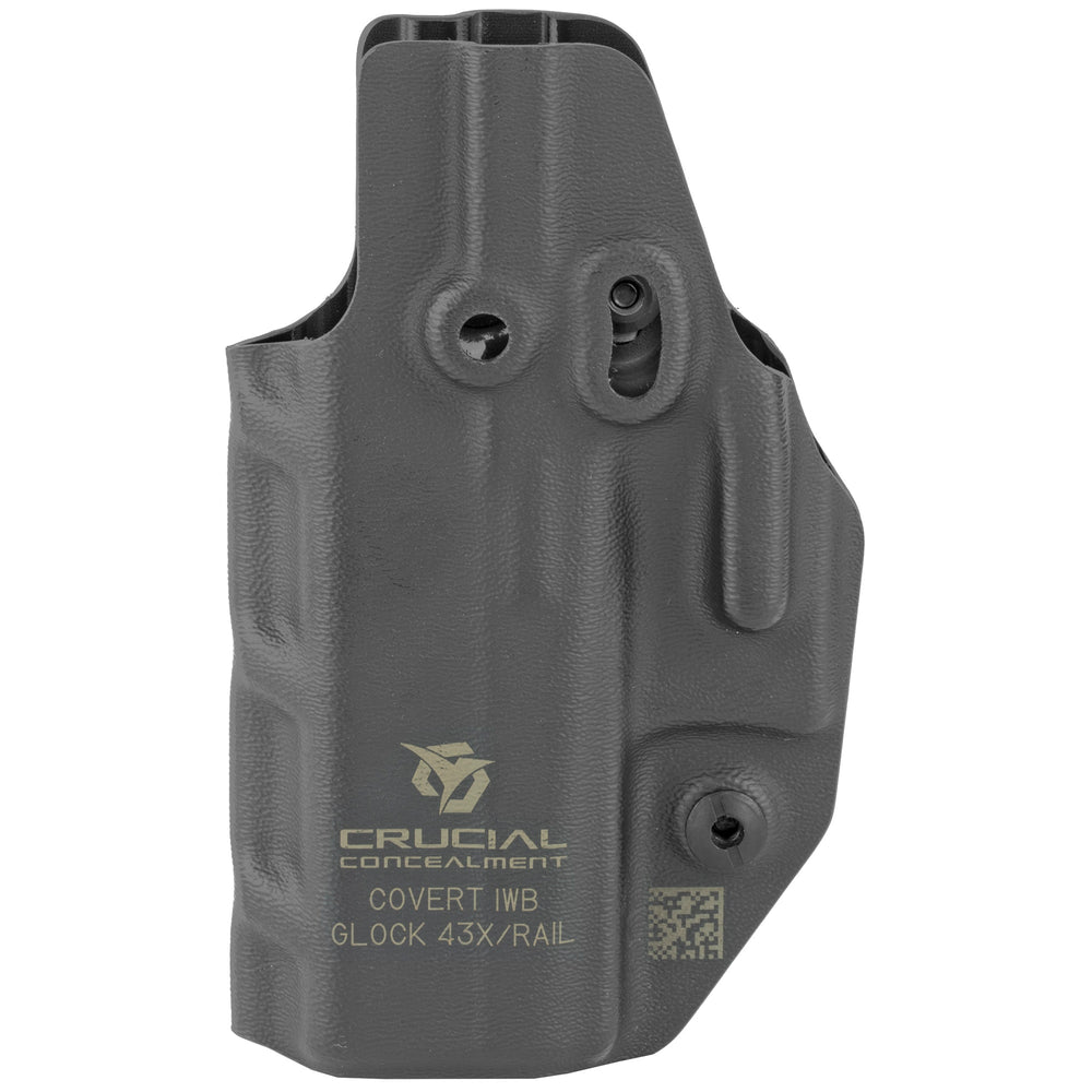 Crucial Iwb For Glock 43-43x Ambi Bk