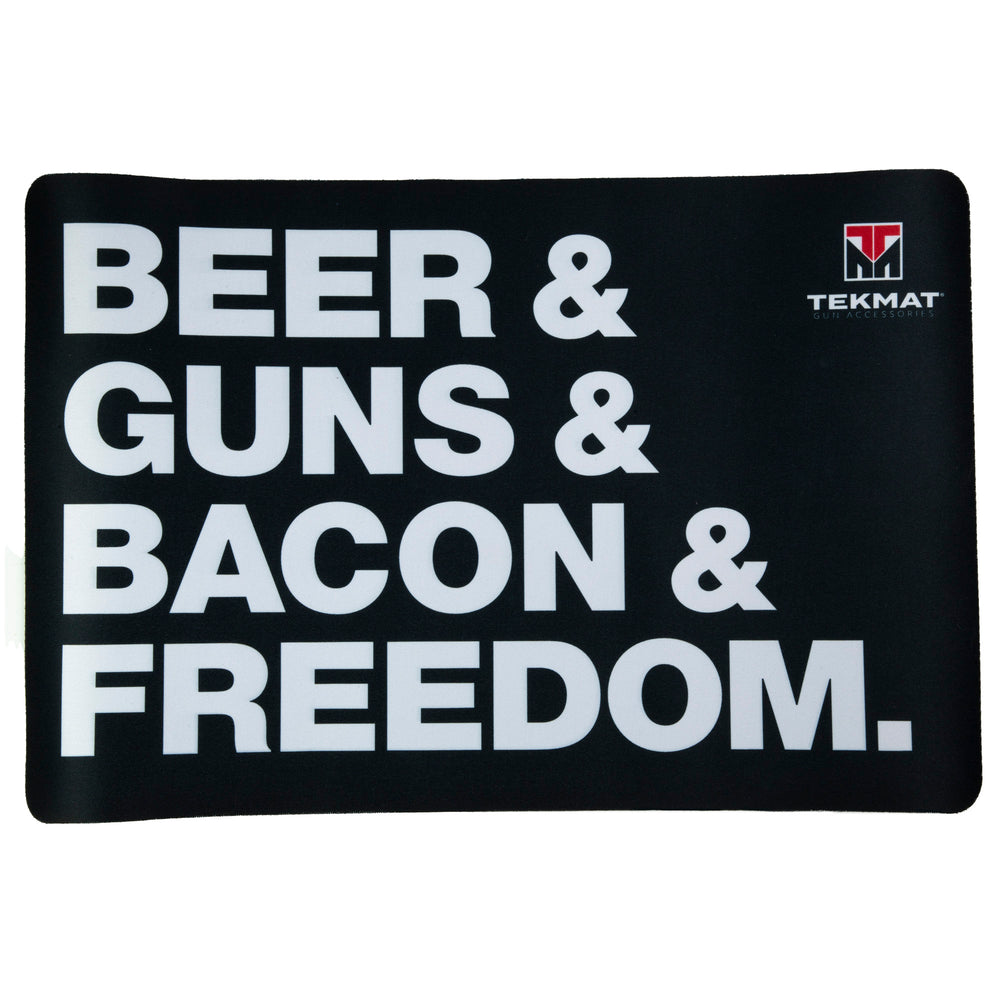 Tekmat Mat Beer-guns-bacon & Freedom