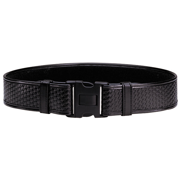 Bianchi Duty Belt Basket Weave Black Finish Medium 34-40