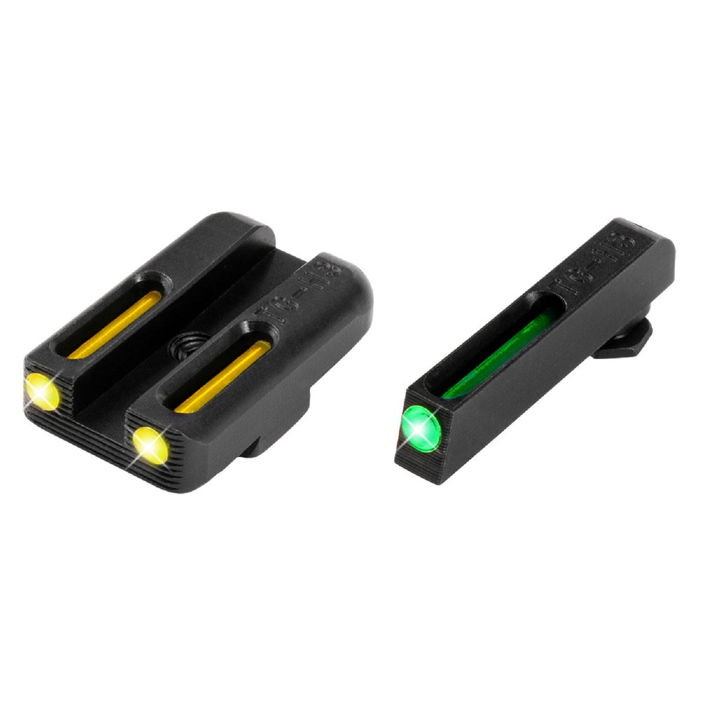 TruGlo TFO Glock 42-43 Set RS Handgun Sight-Yellow