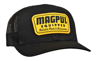Magpul Equipped Trckr Hat Blk W-gld