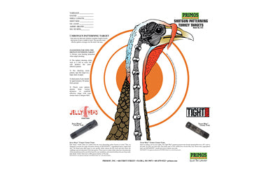 Primos Paper Turkey Target 12ct